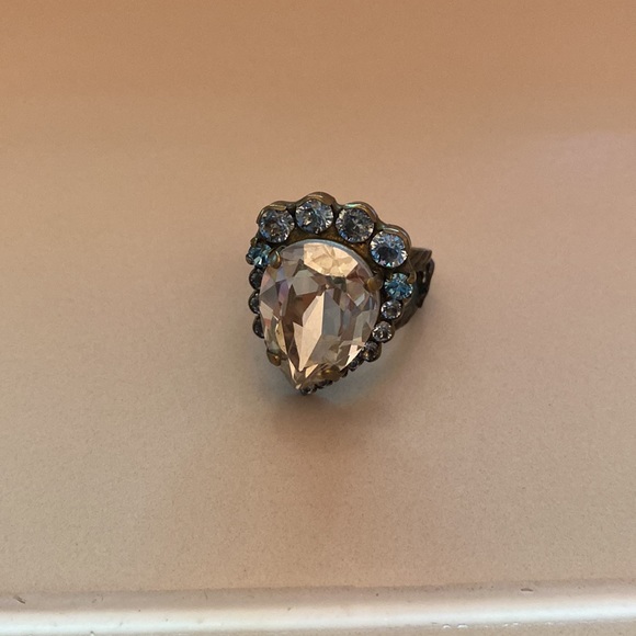 Sorelli Pear Adjustable Ring - Picture 5 of 7